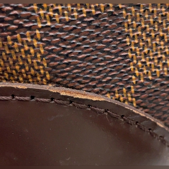 SALE! Authentic Louis Vuitton Damier Ebene Hampstead PM Tote Bag W DB/Paper Bag - Picture 14 of 16